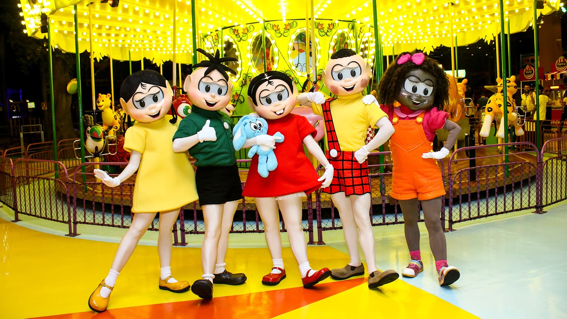 Vista interna do Parque da Monica